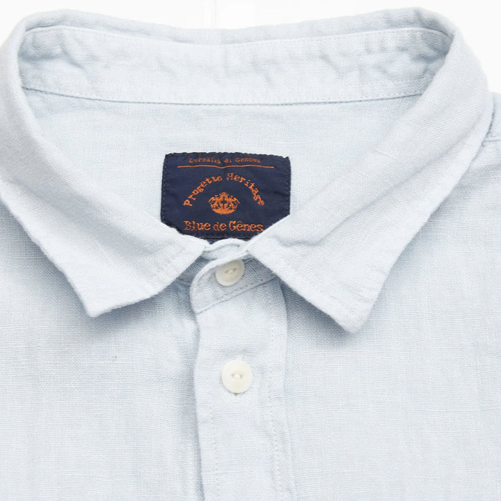 Blue de Gênes shirt Enrico Beach Blue