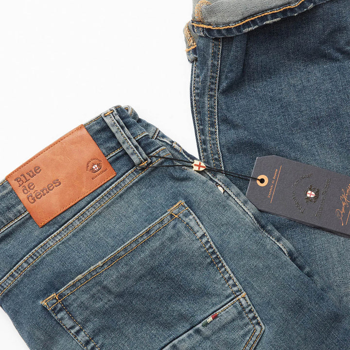 Blue de Gênes Jeans Vinci Antique