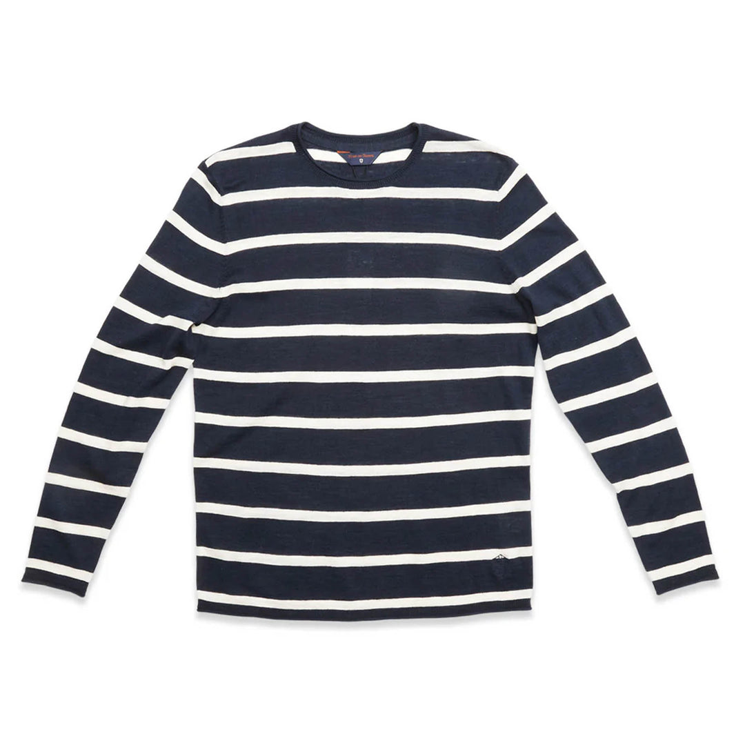 Blue de Gênes sweater Monte Stripe