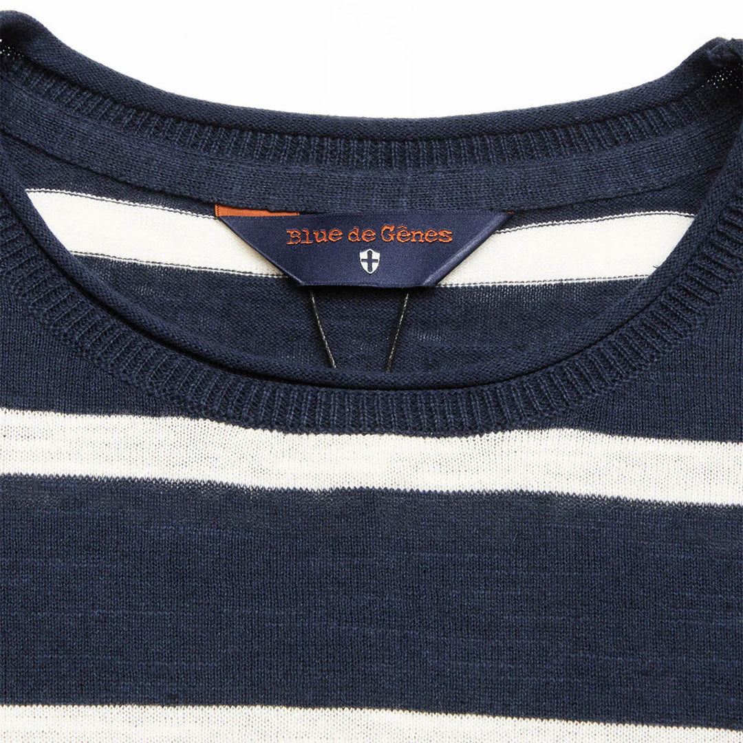 Blue de Gênes sweater Monte Stripe