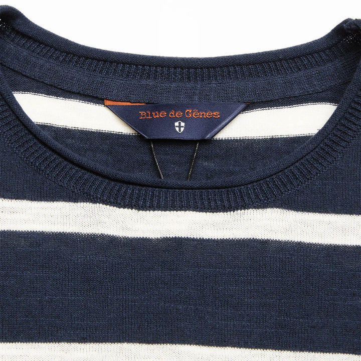 Blue de Gênes sweater Monte Stripe