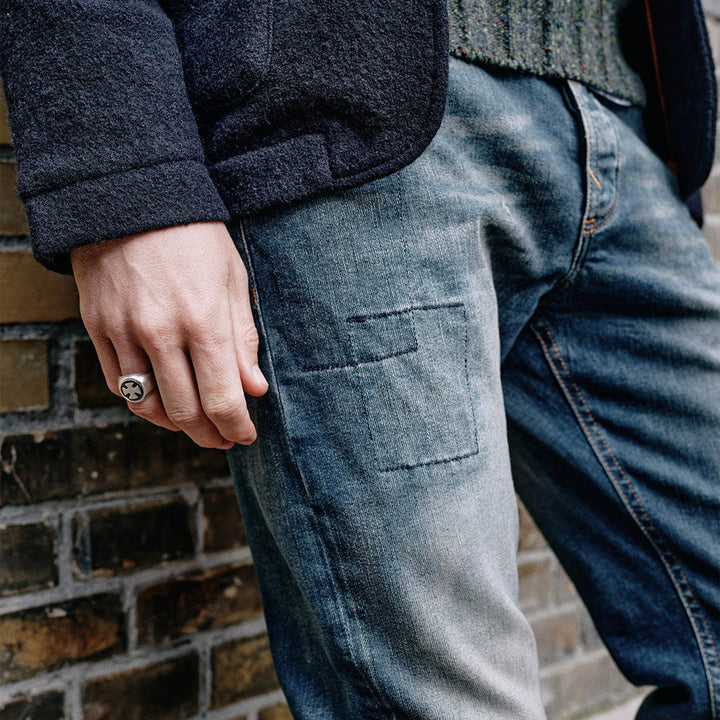 Blue de Gênes Jeans Vinci Patched