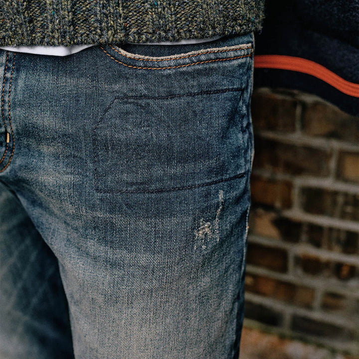 Blue de Gênes Jeans Vinci Patched