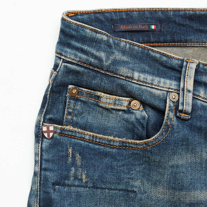 Blue de Gênes Jeans Vinci Patched