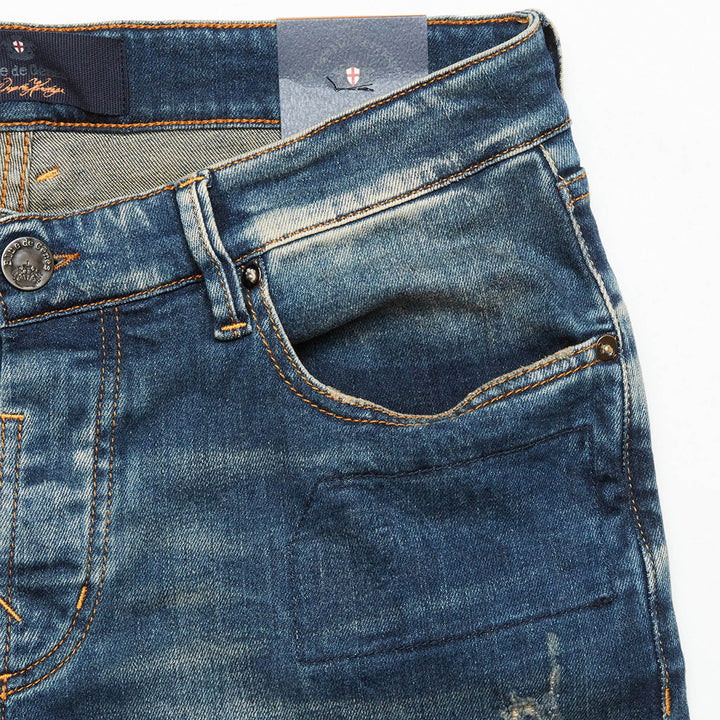 Blue de Gênes Jeans Vinci Patched