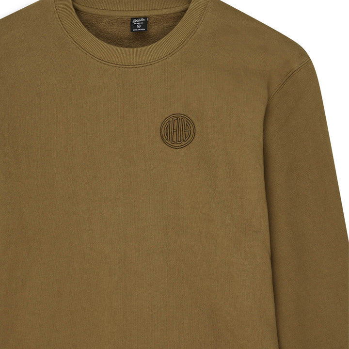 Deus Sweater Pill Logo Bronze