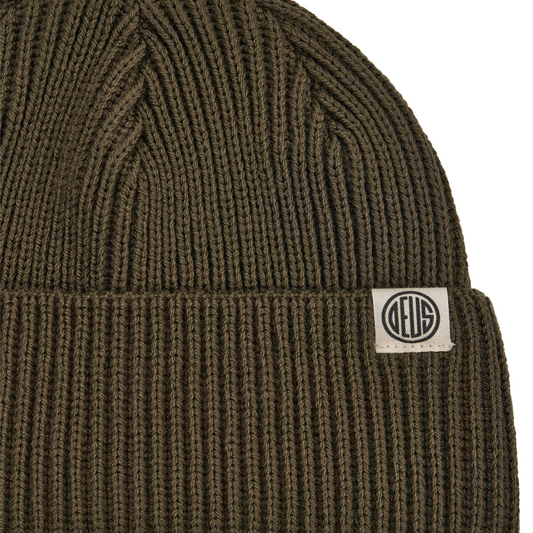 Deus Beanie Pill Merino Olive