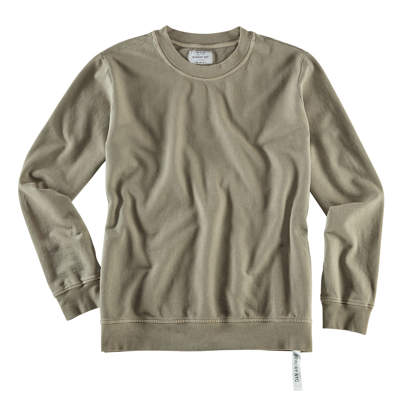 Bowery NYC Light Sweat Essential Walnut