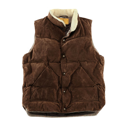 Shangri-La down vest Bivacco Brown