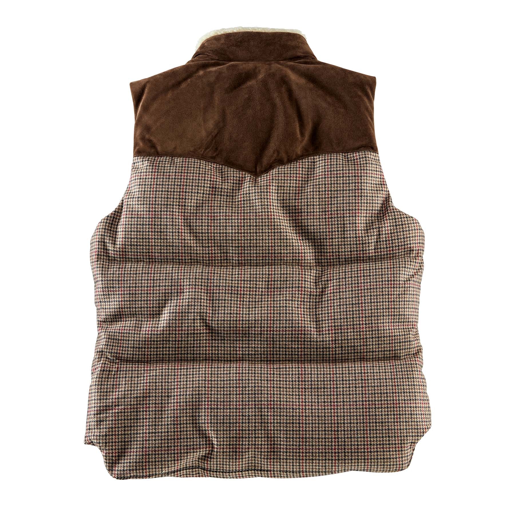 Shangri-La down vest Bivacco Check – Bad and Bold - Biker's finest