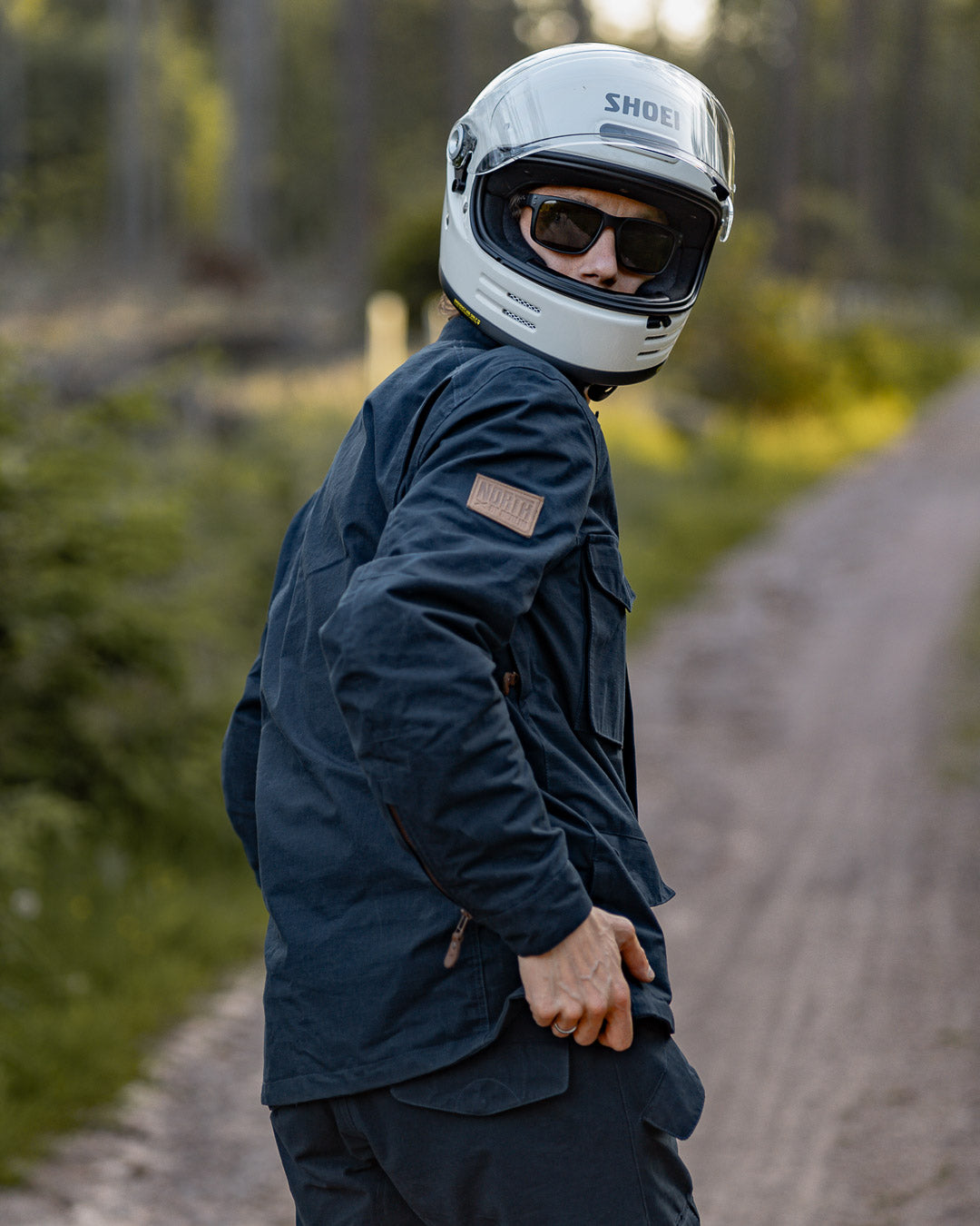 North of Berlin Jacke Moto 65 Men Blue