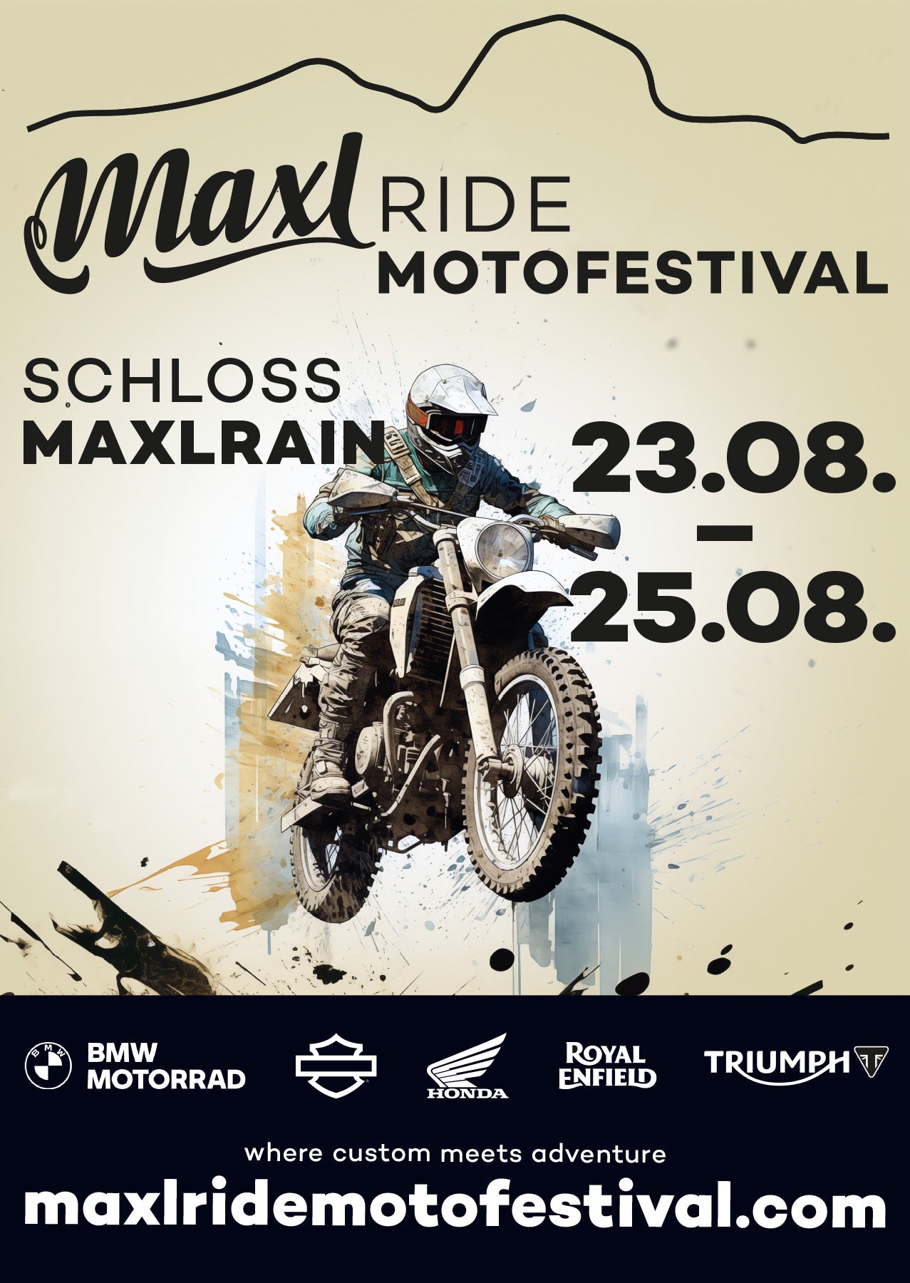 Bad and Bold Eventposter Maxlride 2nd Edition