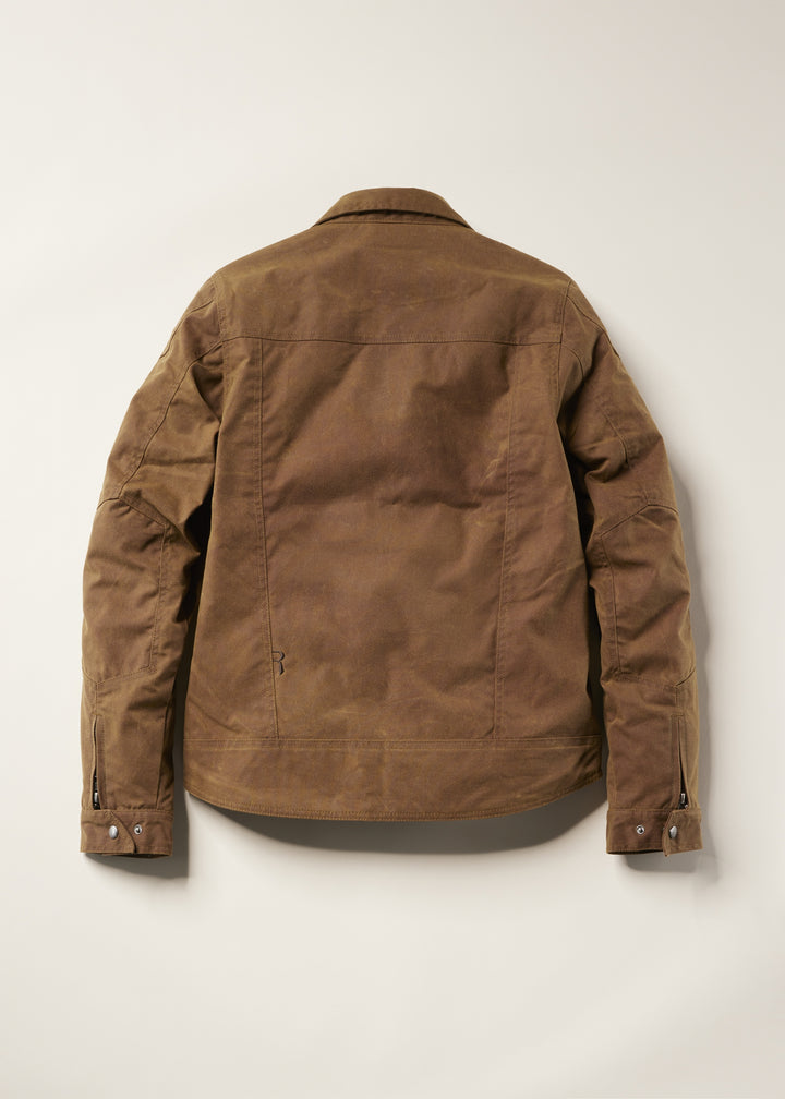 Resurgence Motorradjacke Portland Tobacco