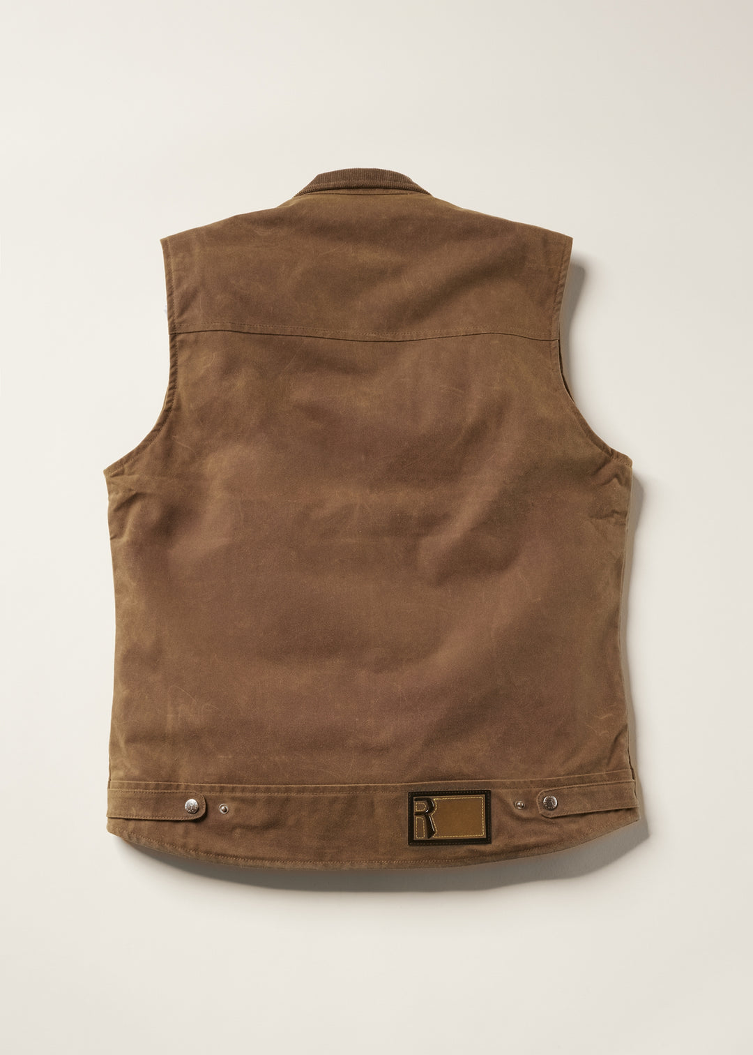 tobacco motorcycle vest Motorwear - The Wasteland Brown Armored Full grain leather displays range marks and scars that make each item unique VEST TOBACCO - Motorcycle apparel