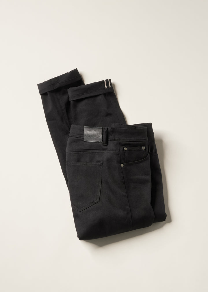 Resurgence Motorradjeans Cafe Racer Black