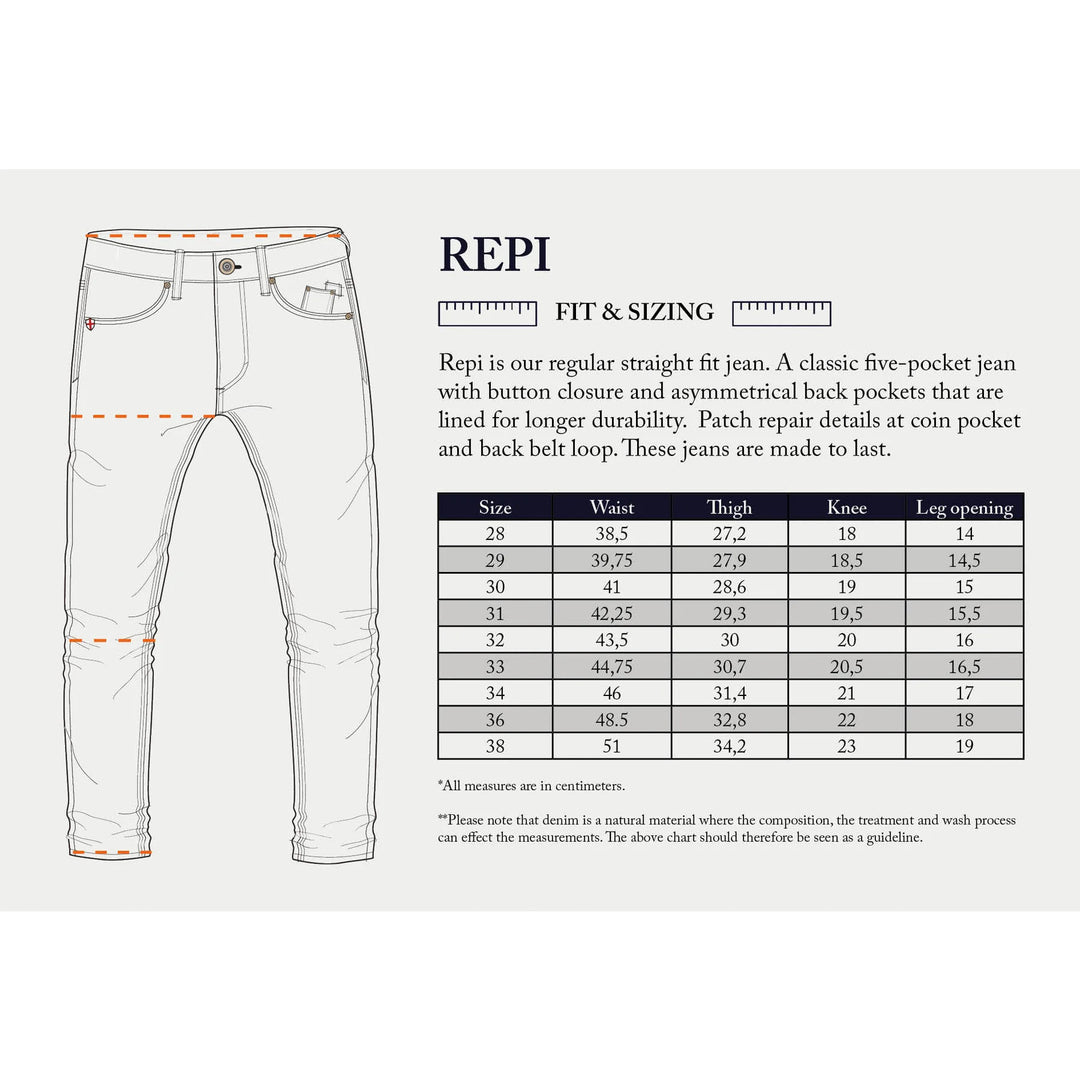 Blue de Gênes Jeans Repi Lupine Dark