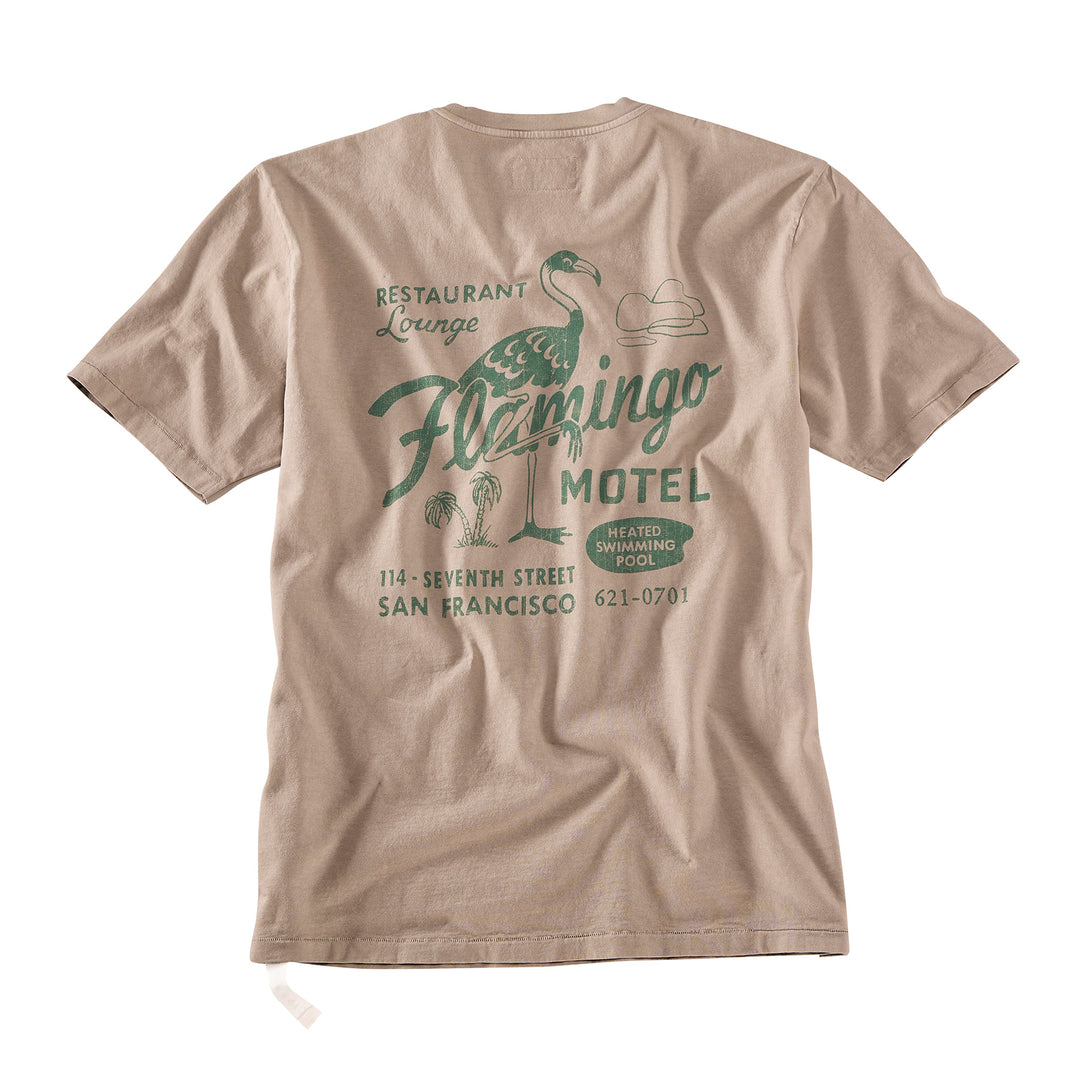 T-shirt flamant rose Bowery NYC β Bad and Bold Biker's finest