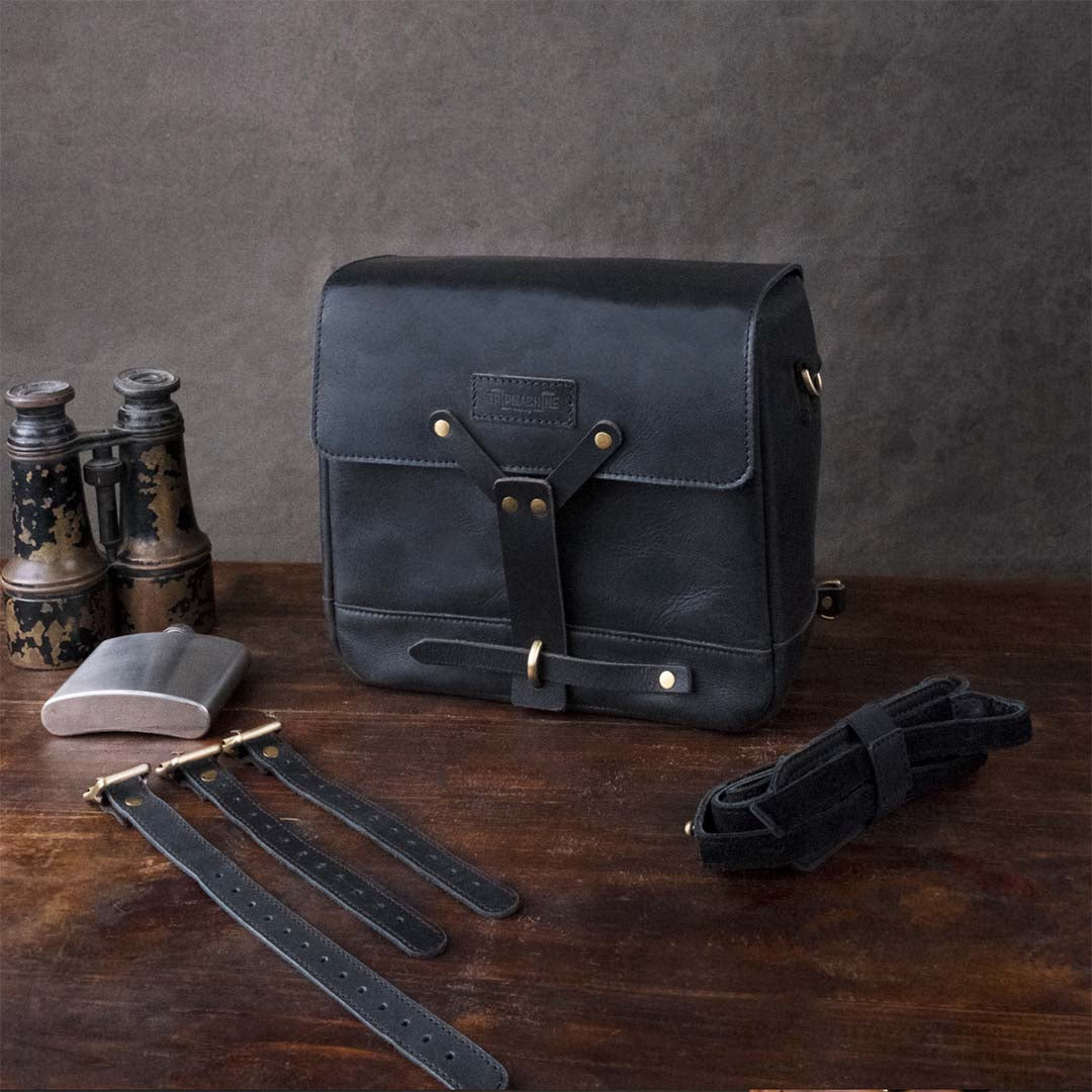 Trip Machine Messenger Bag Black