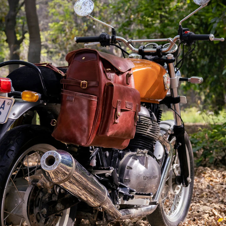 Trip Machine saddle bag Outlander Cherry