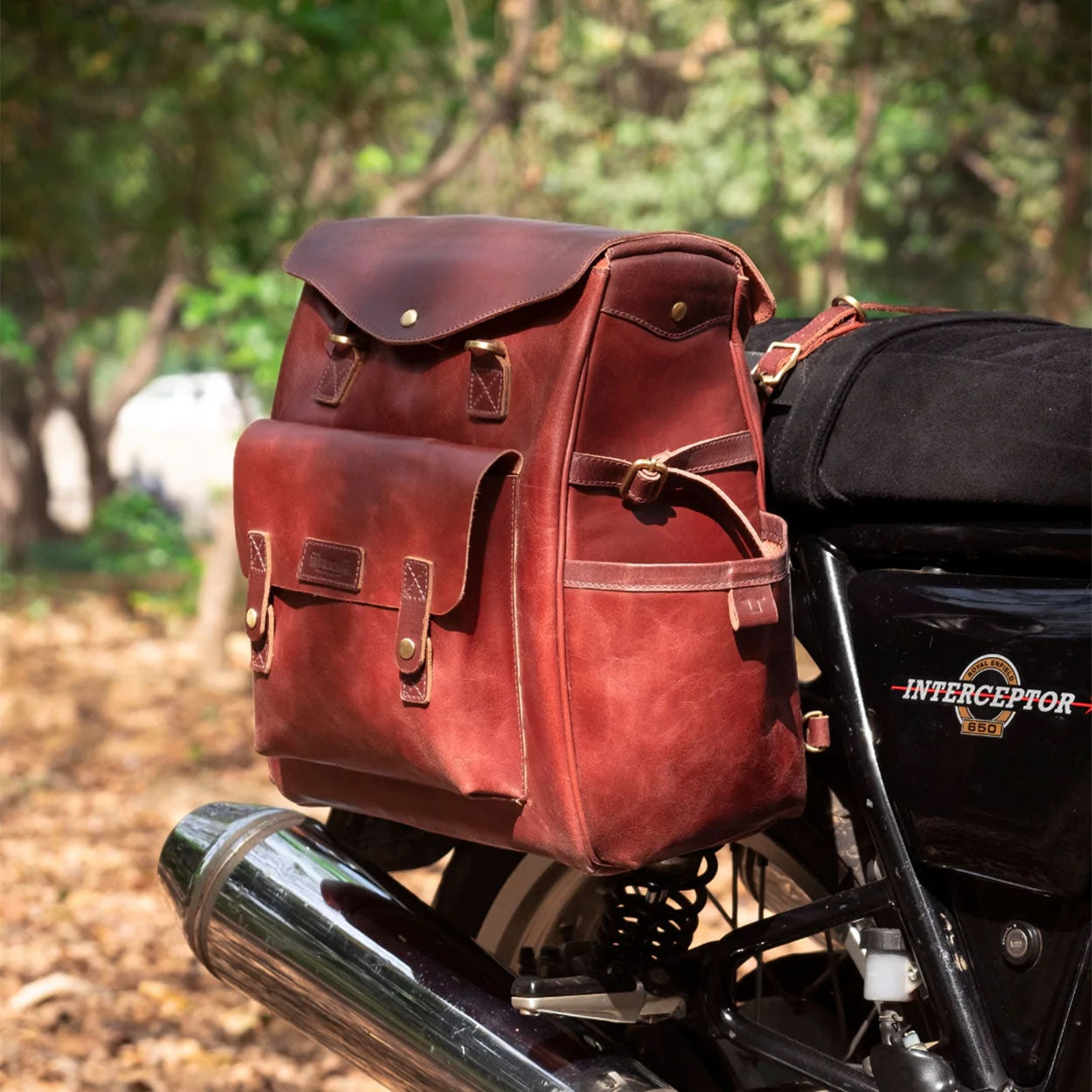 Trip Machine saddle bag Outlander Cherry