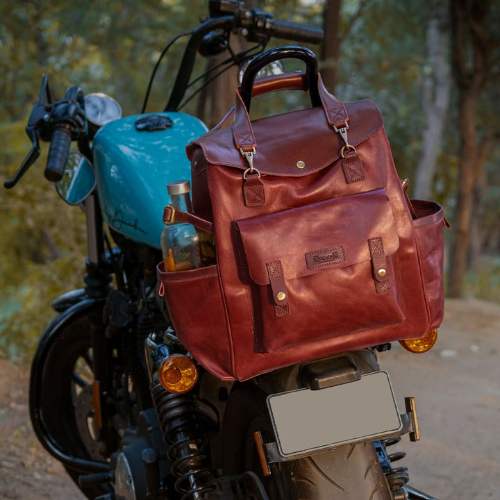 Trip Machine saddle bag Outlander Cherry