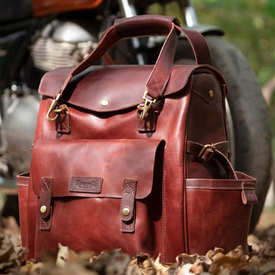 Trip Machine saddle bag Outlander Cherry