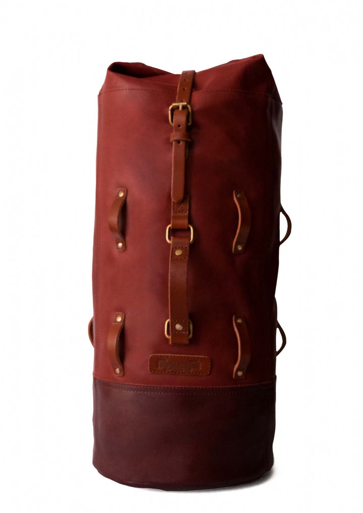 Trip Machine Military Duffel Cherry