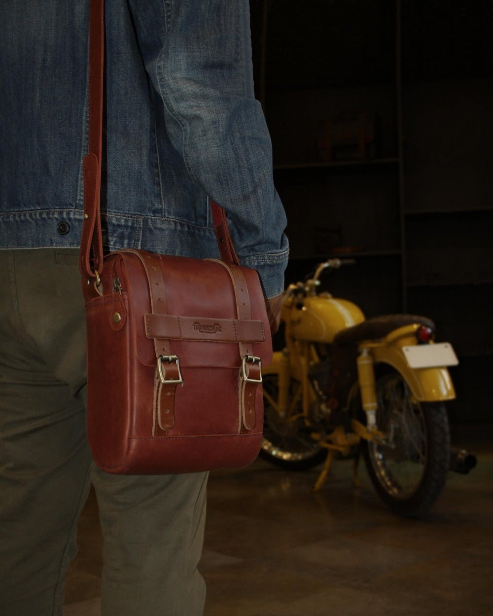 Trip Machine Tank &amp; Tail Bag Cherry