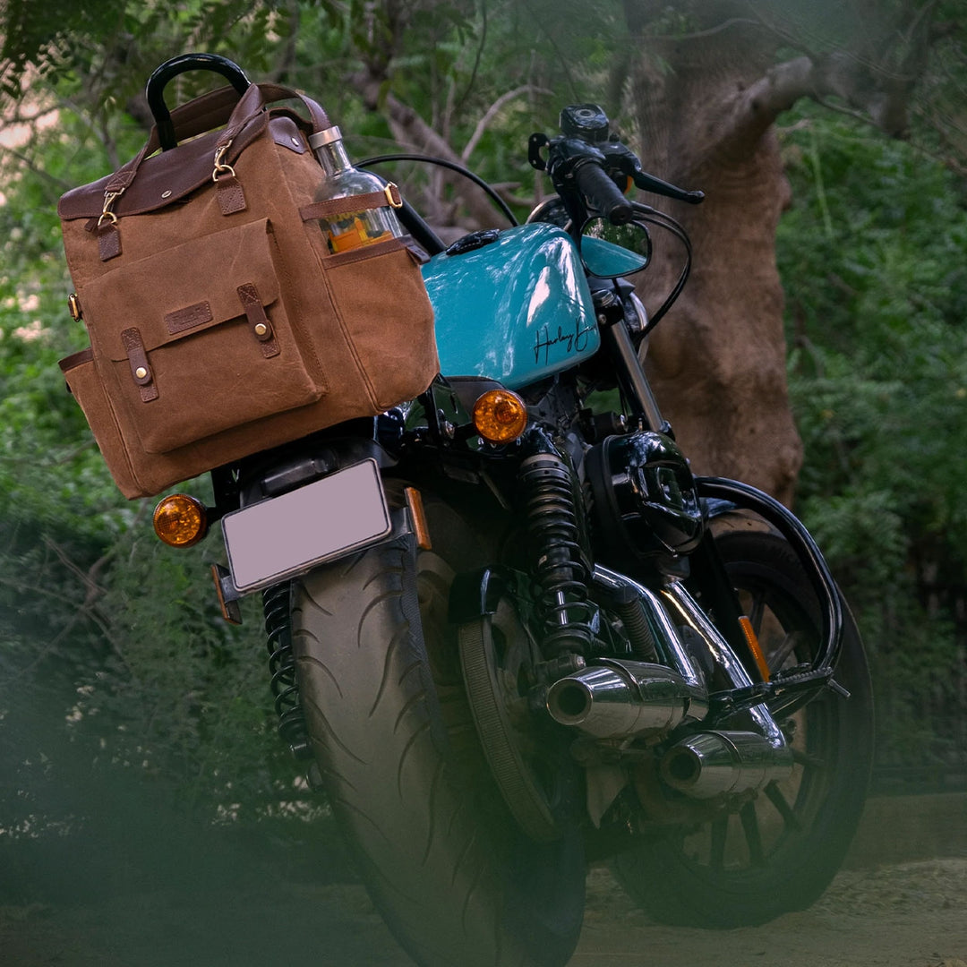 Trip Machine saddle bag Outlander Tobacco