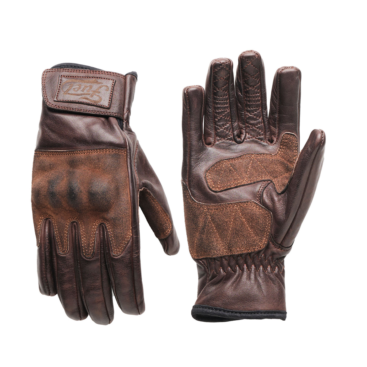 Fuel Woman Leather Gloves Rodeo Brown