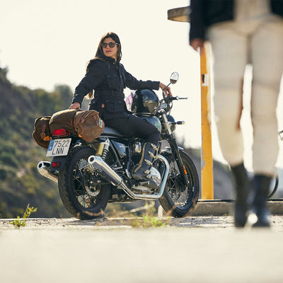 Fuel Woman Motorradjacke Safari Jacket Black