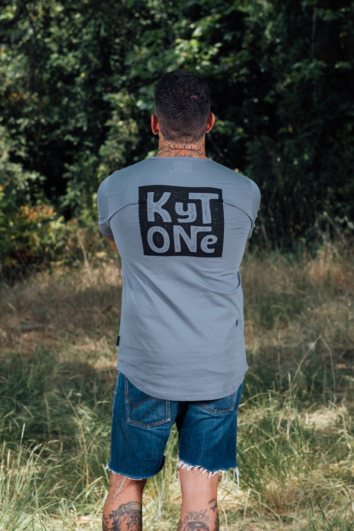 Kytone T-Shirt Stamp Blue