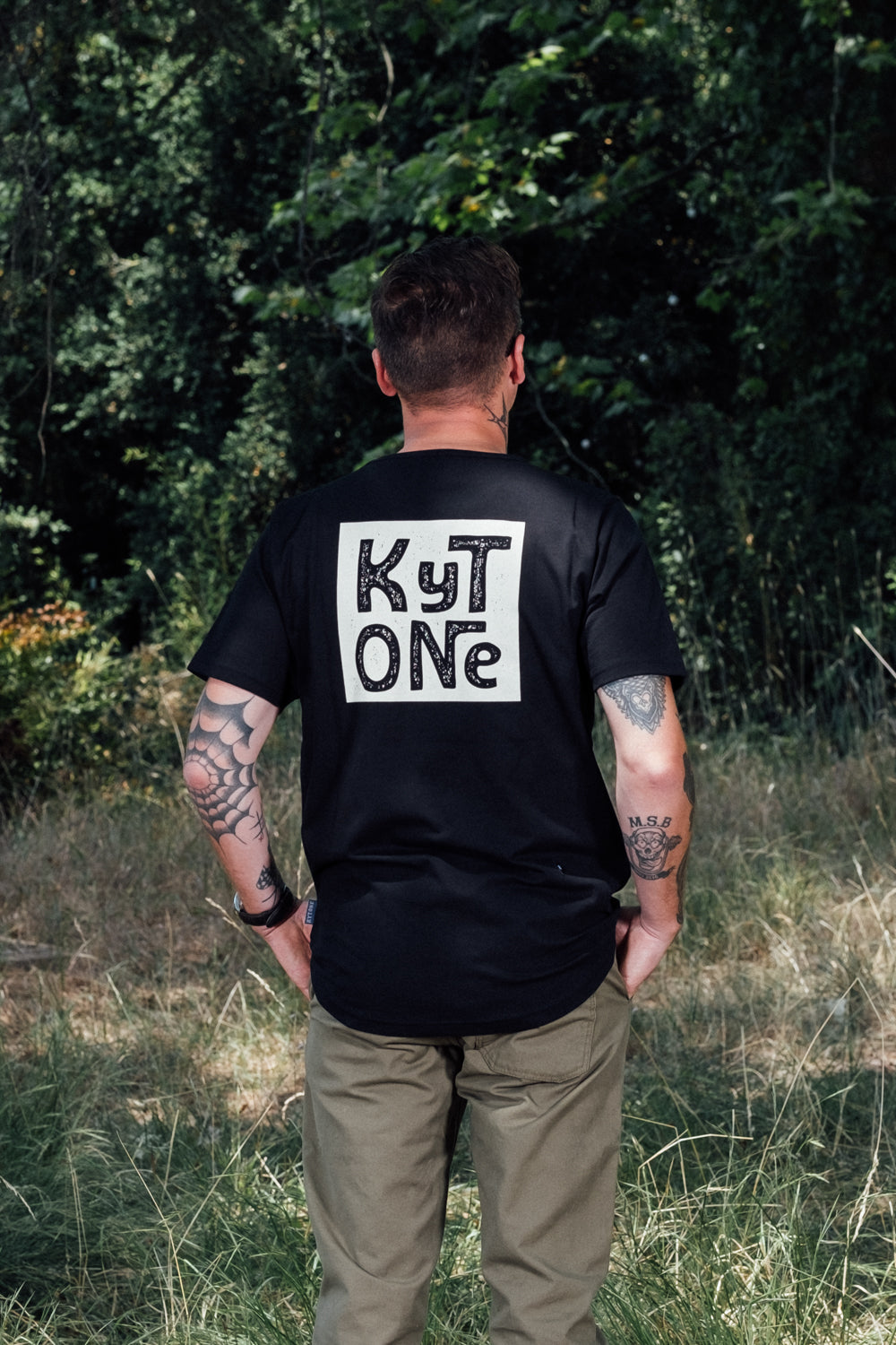 Kytone T-Shirt Stamp Black