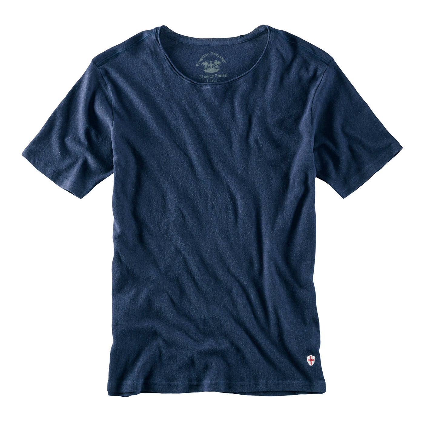 Blue de Gênes T-Shirt Lino Blue