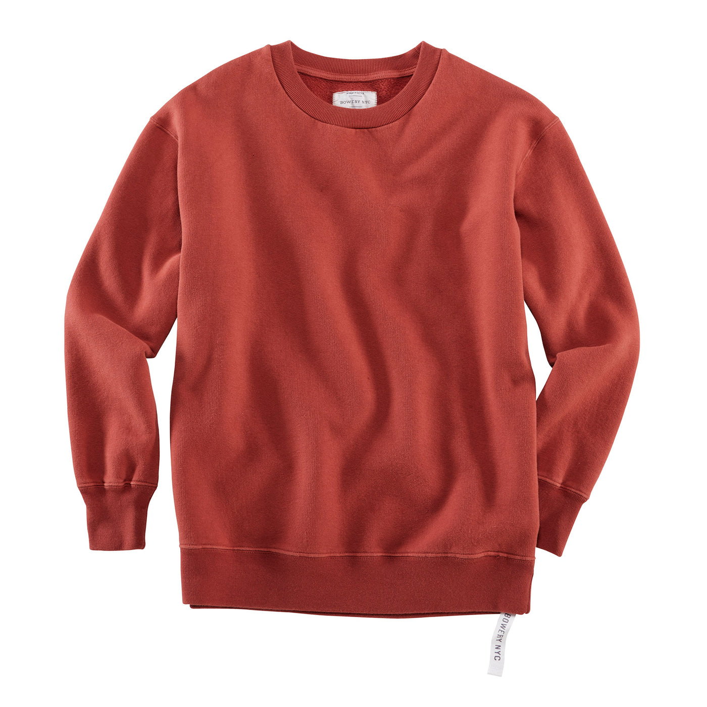 Bowery NYC Women's Essential Rust Sweater