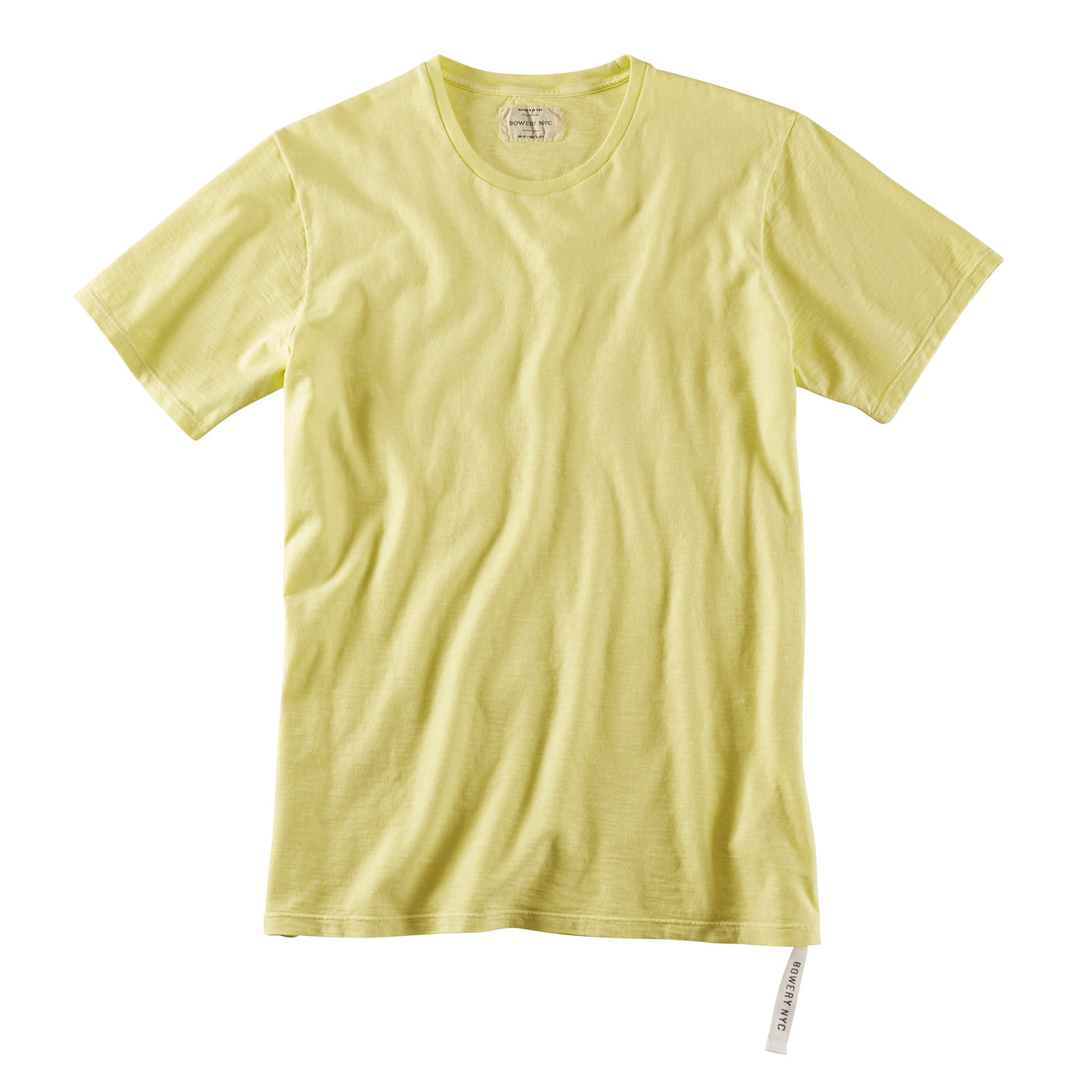 Bowery NYC T-Shirt Essential Lime