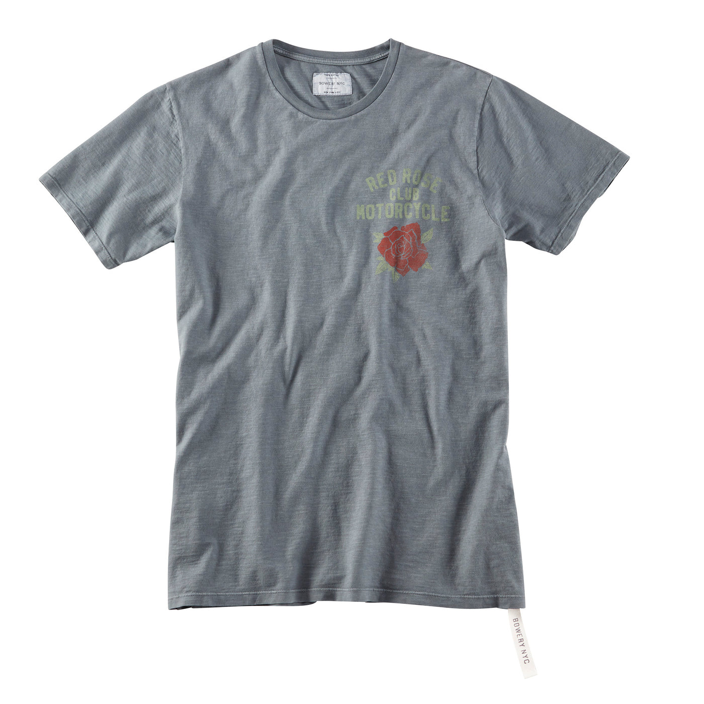 Bowery NYC T-Shirt Red Rose
