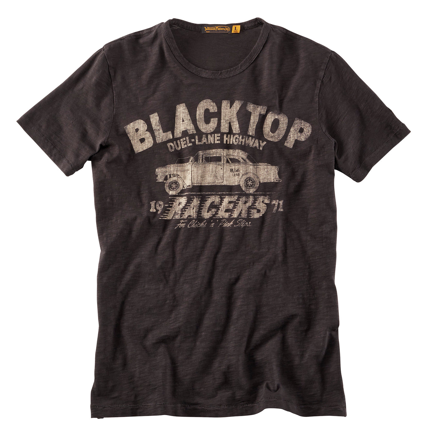 Johnson Motors T-Shirt Blacktop