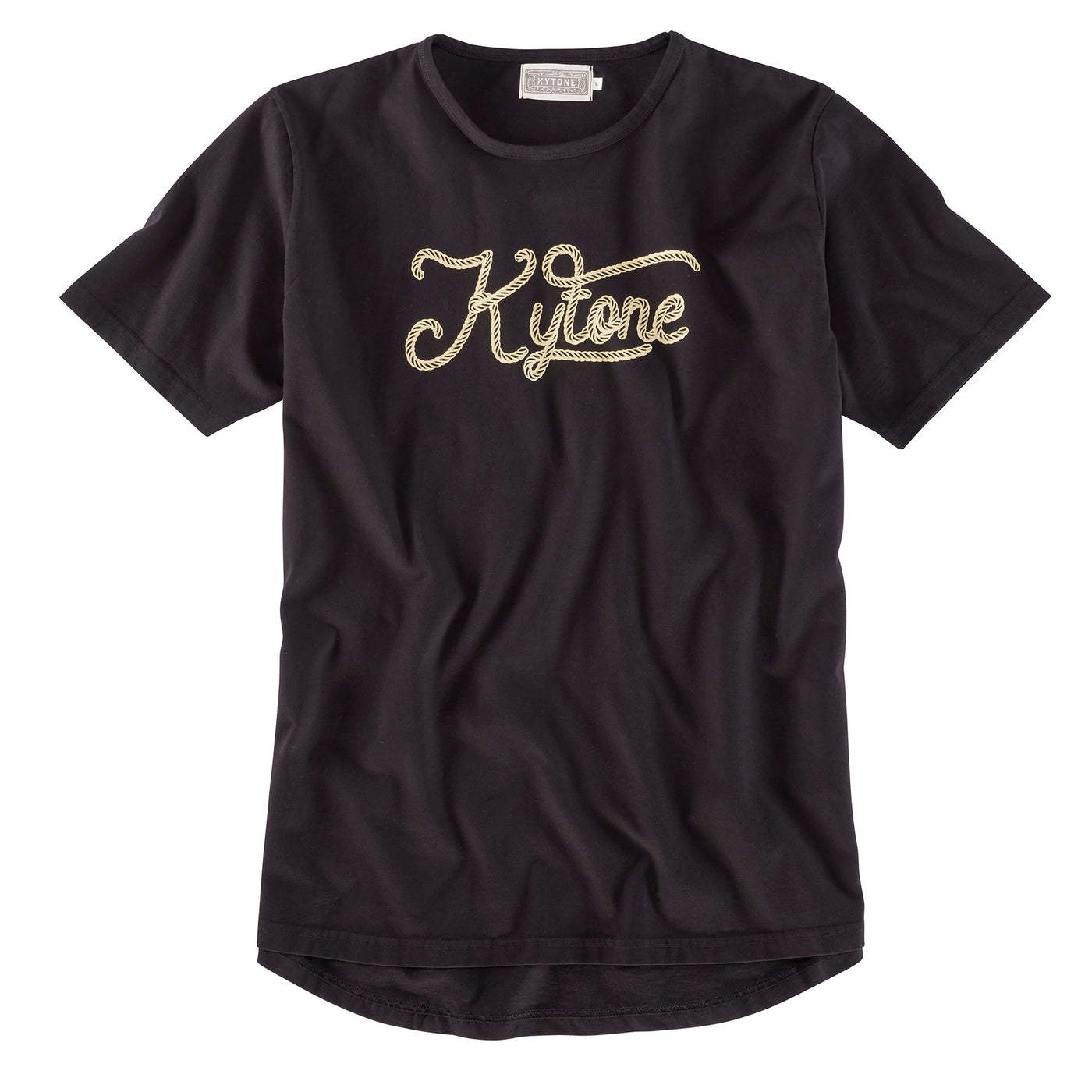T-shirt Kytone Corde Noir