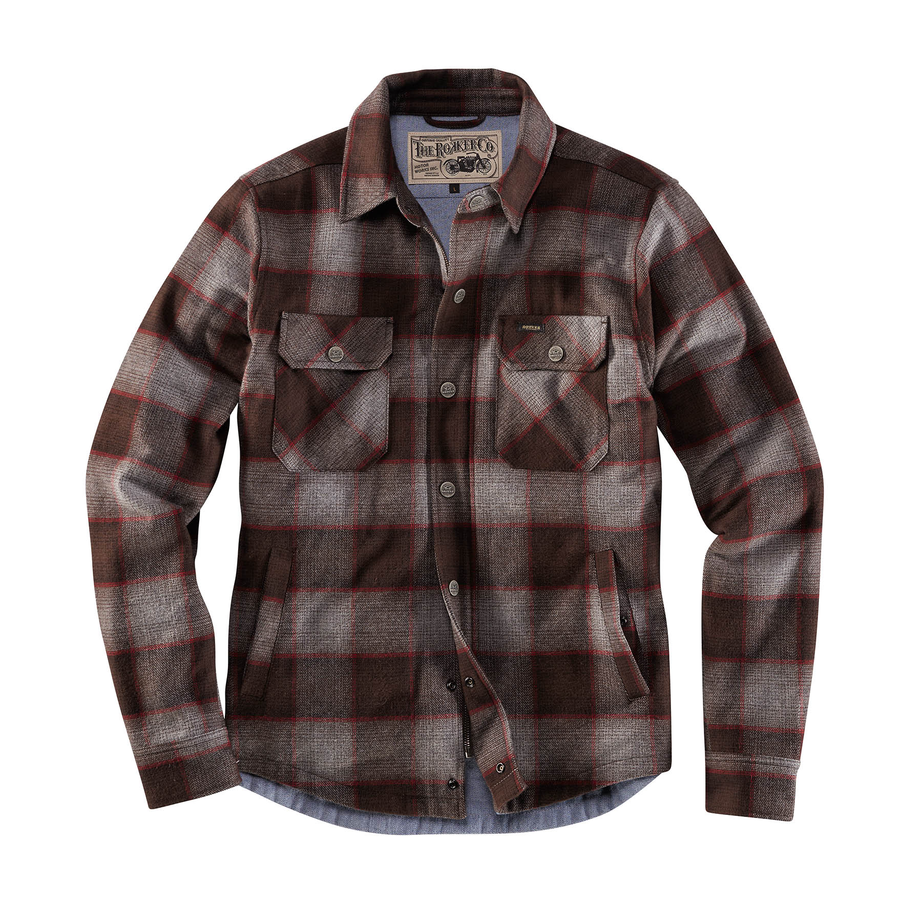 【BAON】[unisex] Romiru Vintage Check Over Shirt Vintage Sears Roebuck & Co Plaid Shirt, Medium Tall | eBay