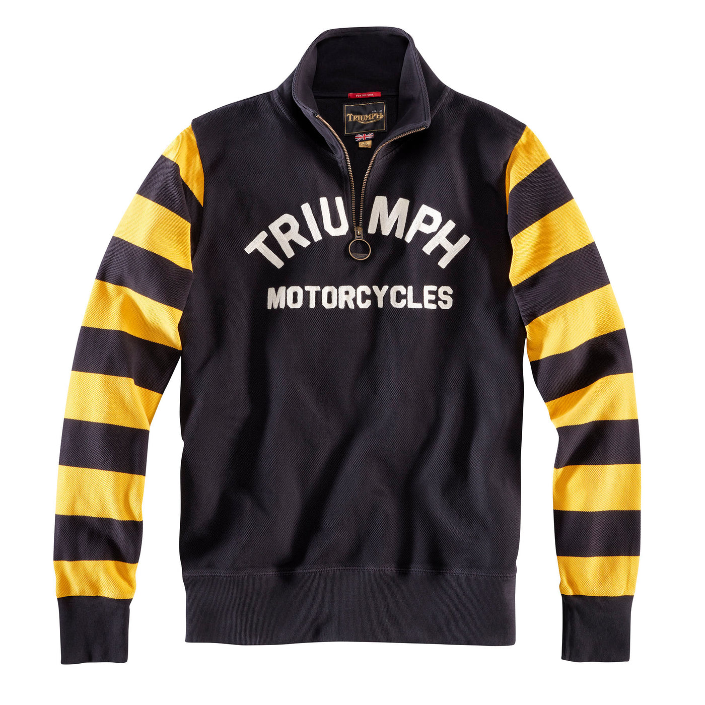 Triumph Motorcycles Sweater Highly Yellow