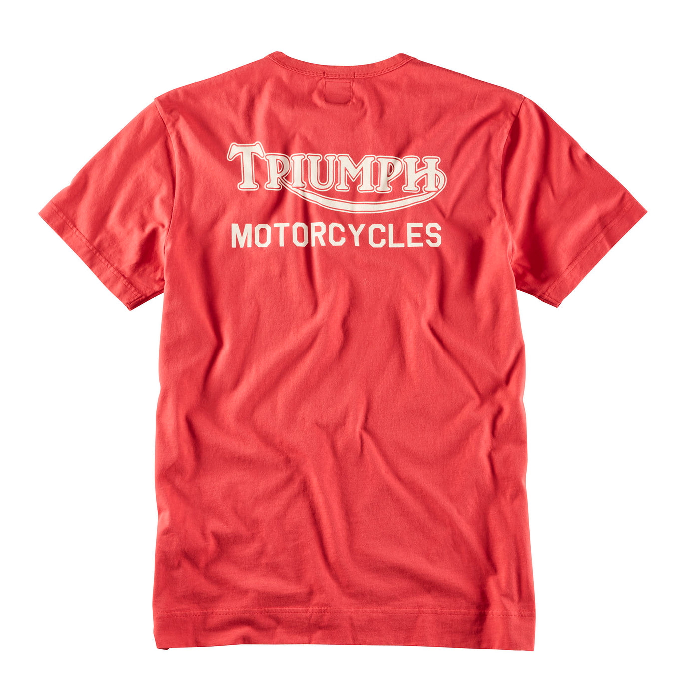 Triumph Motorcycles T-Shirt Adcote Red