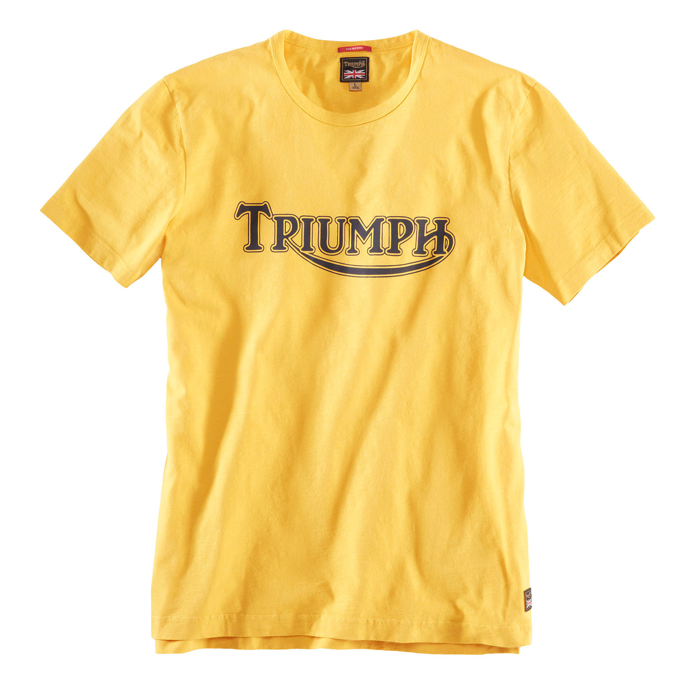 Triumph Motorcycles T-Shirt Fork Seal Gold