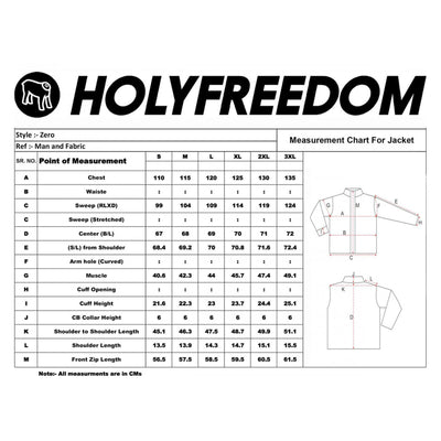 Holy Freedom Lederjacke Zero Military