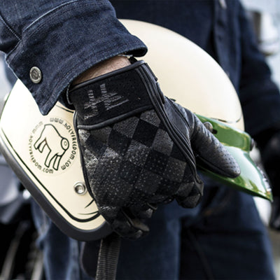 Holy Freedom Bullit Nubuk CE Motorrad-Handschuhe