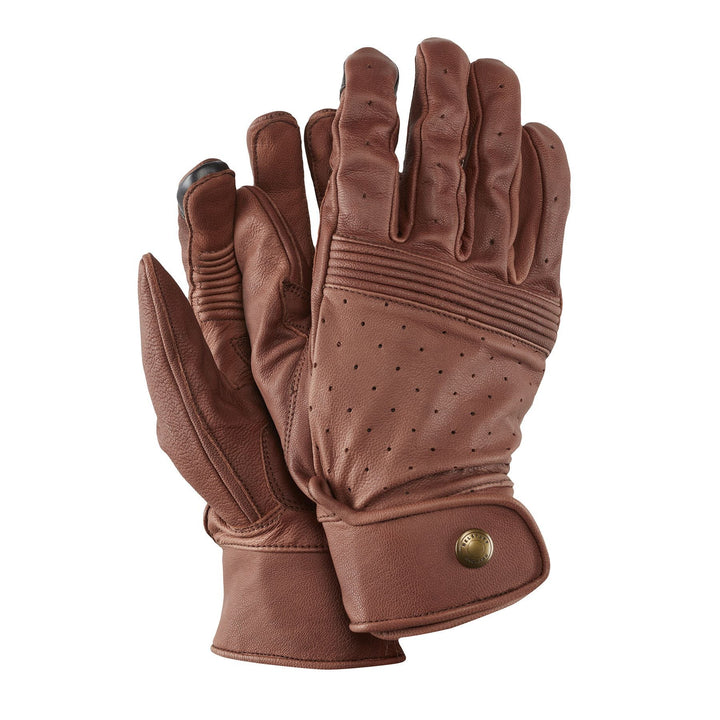 Belstaff Motorcycle Handschuhe Montgomery Brown