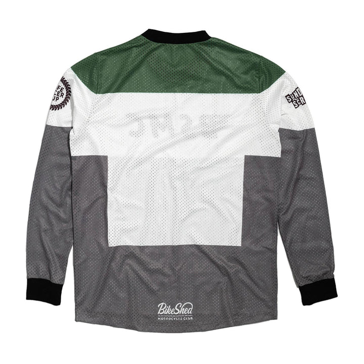 Bike Shed Longsleeve Racer Green