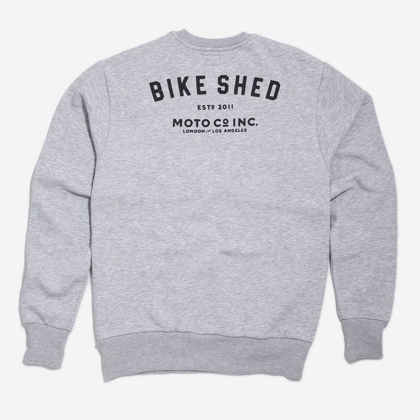 Bike Shed Pullover Estd. Grey