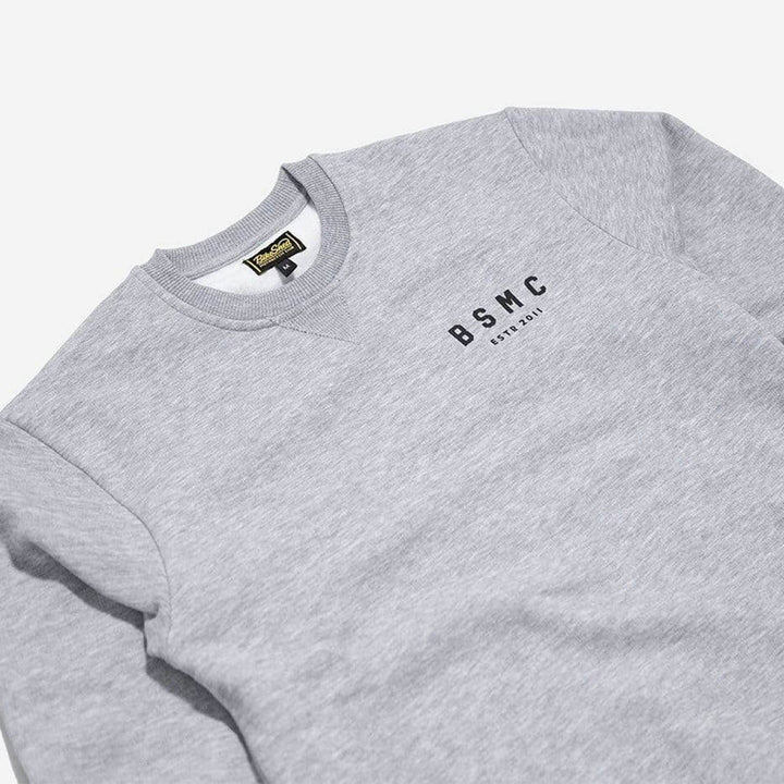 Bike Shed Pullover Estd. Grey