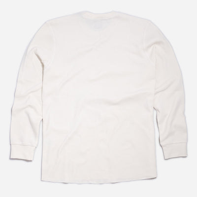 Bike Shed Pullover Waffle Ecru